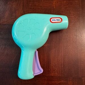 Vintage Little Tikes Teal Blue Green Kids Toy Vanity Hair Dryer Replacement